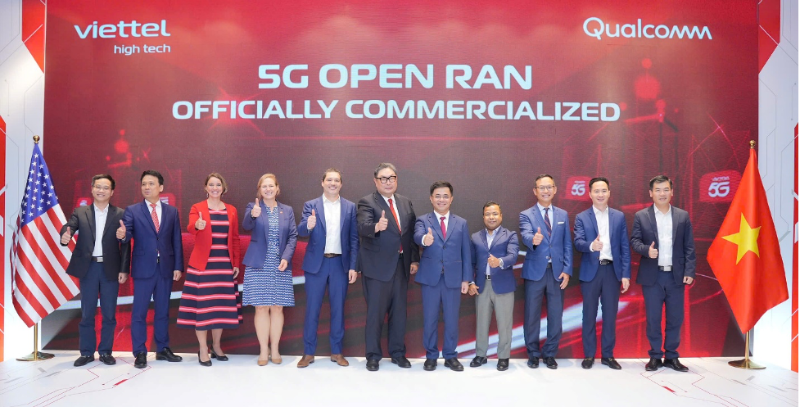 Viettel launches the world's first O-RAN 5G network, powered by Qualcomm 5G RAN Platforms