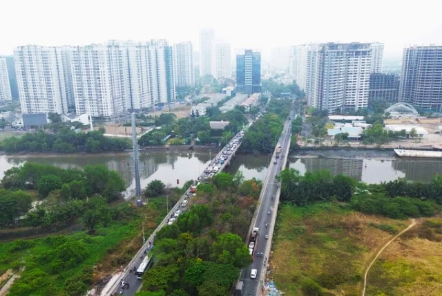 Dự &aacute;n đường trục Bắc Nam nối Nguyễn Văn Linh đi Bến Lức, Long An.