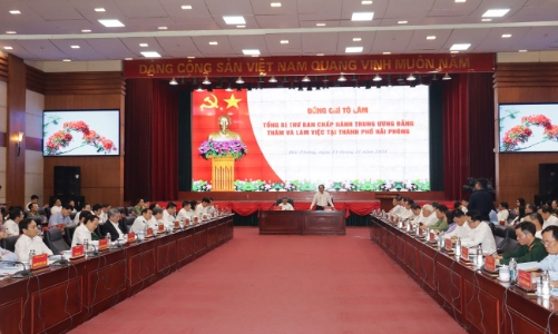 Tập trung mọi nguồn lực, phát triển Hải Phòng ngang tầm các thành phố lớn ở Châu Á