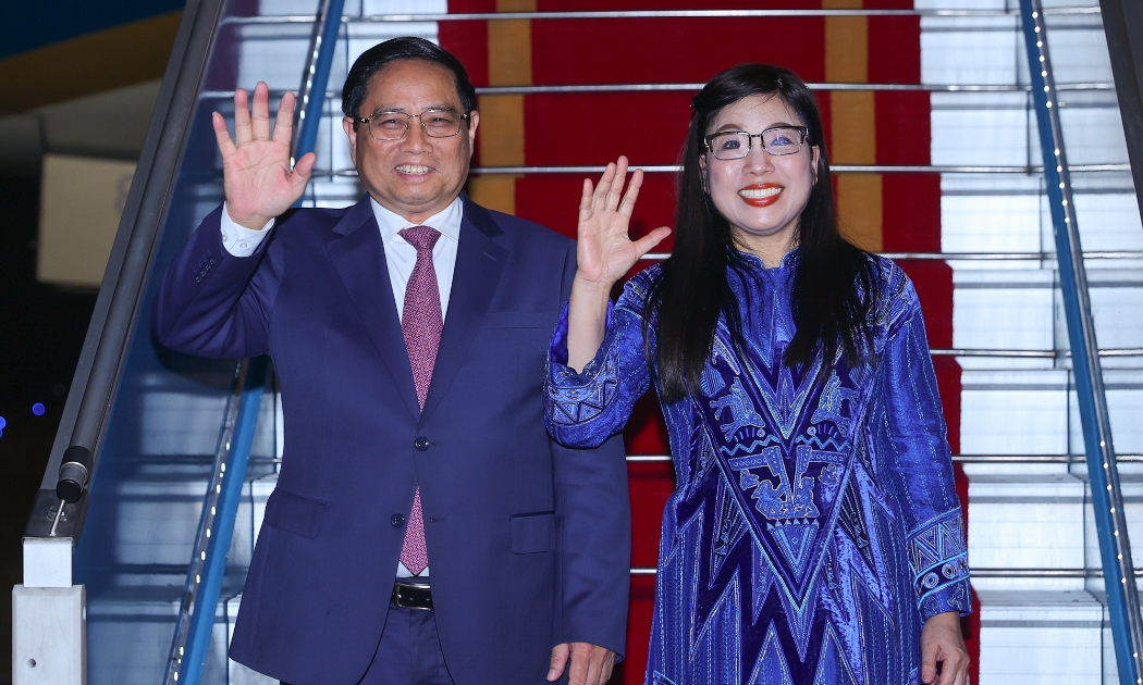 Thủ tướng Phạm Minh Chính và Phu nhân rời Hà Nội, lên đường tham dự Hội nghị thượng đỉnh G20, tiến hành một số hoạt động song phương tại Brazil và thăm chính thức Cộng hòa Dominica - Ảnh: VGP