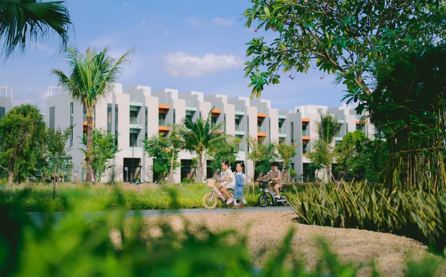 Ecovillage Saigon River với cảnh sắc thiên nhiên thơ mộng.