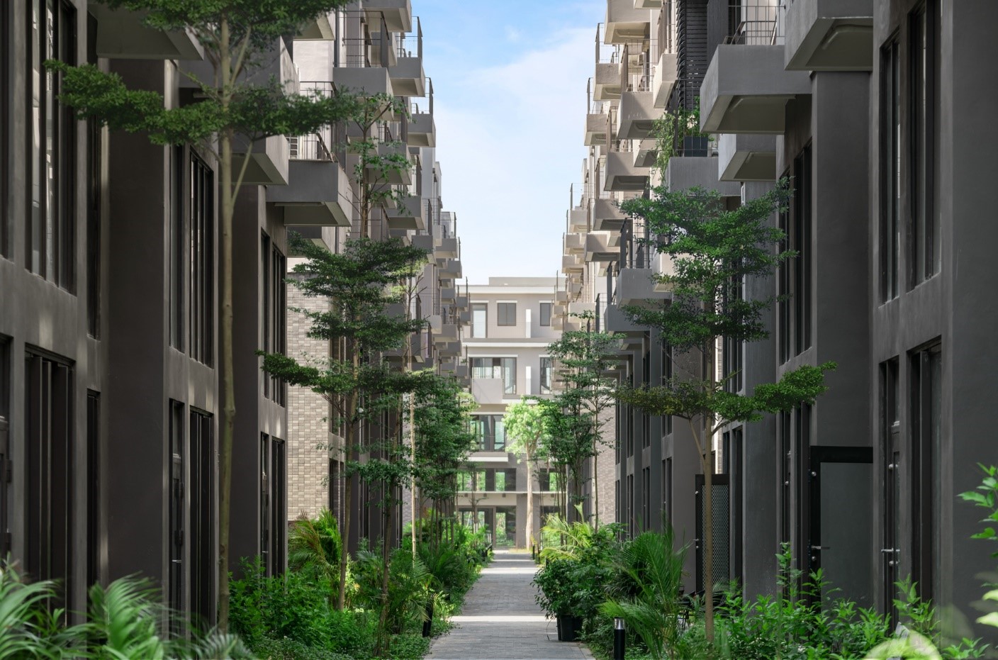 Nhà phố hiện đại tại đại công viên xanh lớn nhất miền Trung.