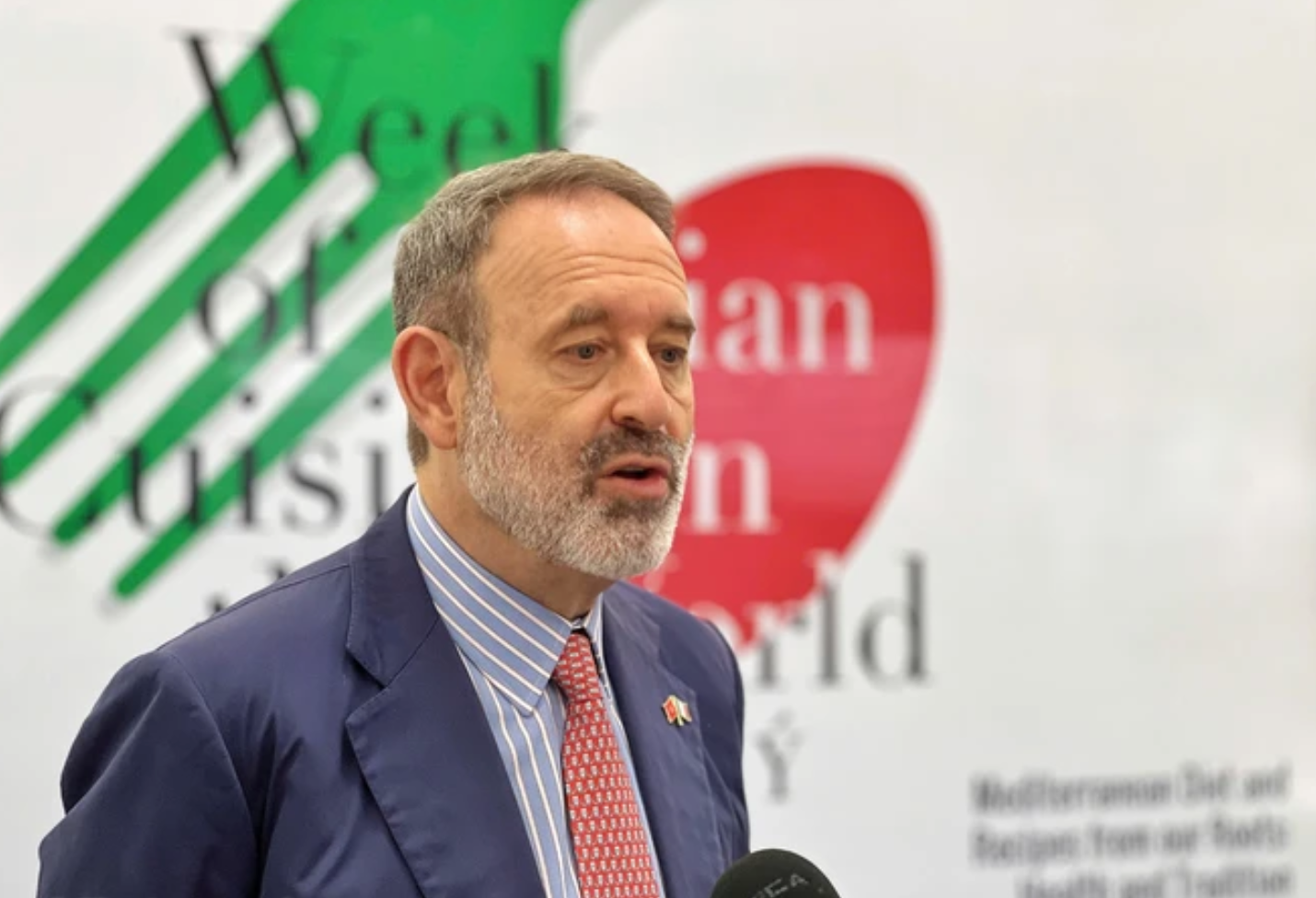 Ông Marco Della Seta, Đại sứ Ý tại Việt Nam: 
