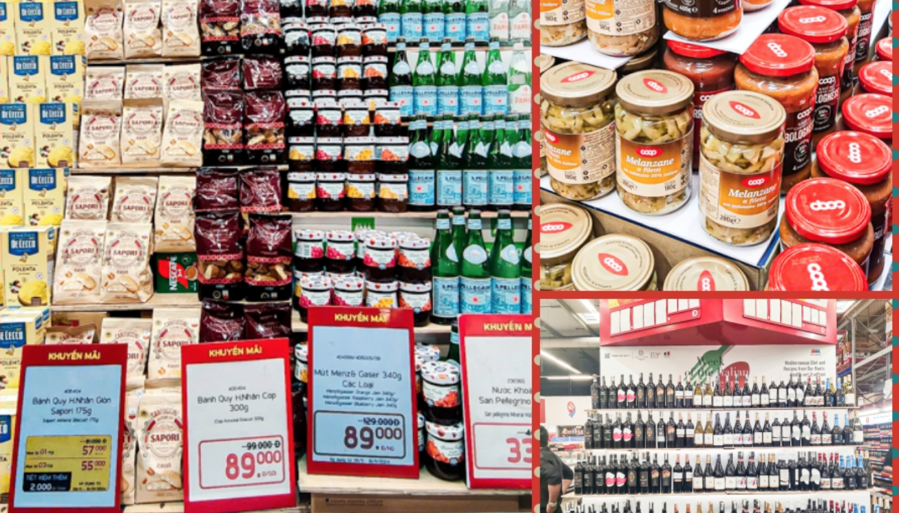 Người tiêu dùng Việt Nam sẽ được thưởng thức văn hoá ẩm thực giàu truyền thống của Ý.