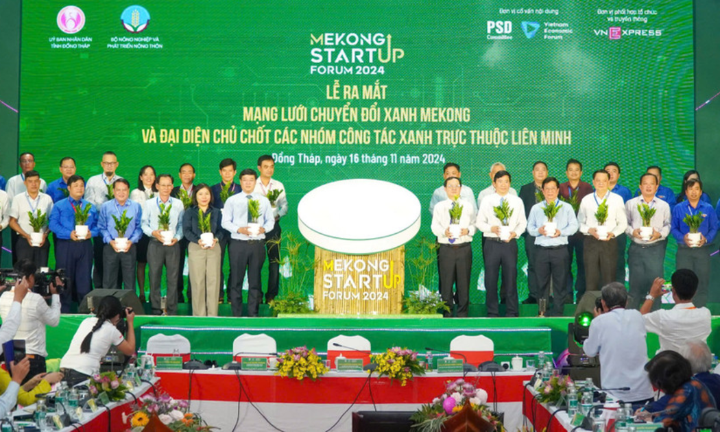 Ra mắt mạng lưới chuyển đổi xanh Mekong.