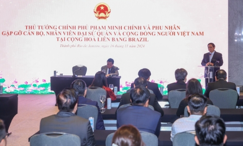 Thủ tướng: Cộng đồng người Việt cần làm tốt vai trò cầu nối hữu nghị giữa Việt Nam và Brazil