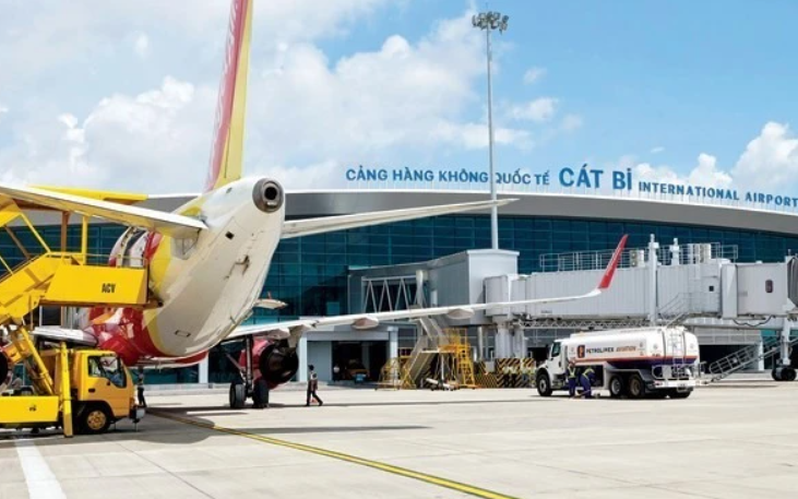 Cảng hàng không quốc tế (HKQT) Cát Bi.