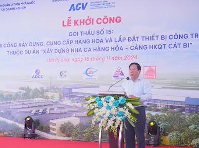 Lễ khởi công ga hàng hoá sân bay Cát Bi, Hải Phòng