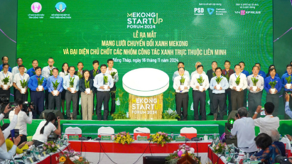Mekong Delta startup forum launches green transformation network