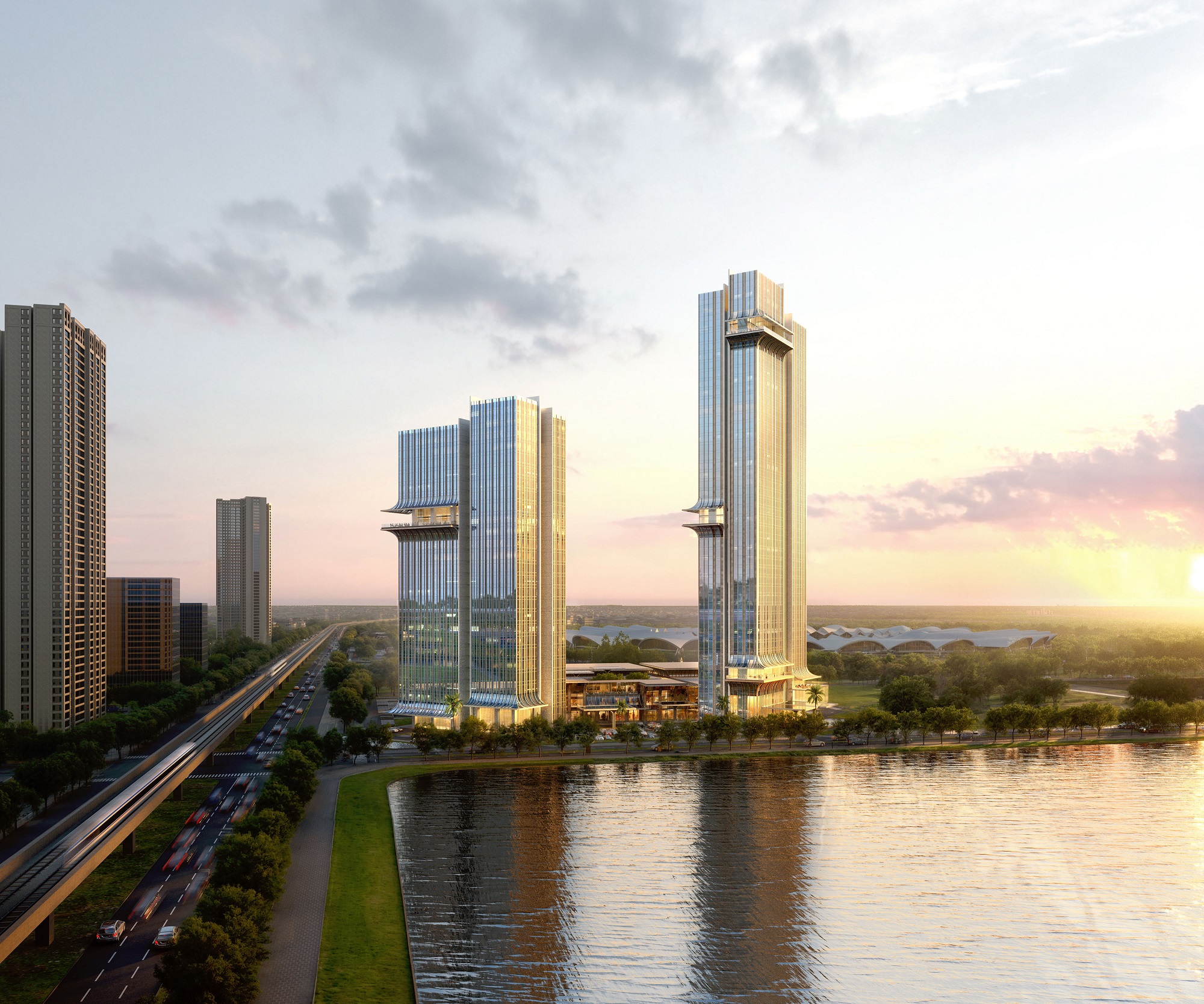 Hạ tầng ph&aacute;t triển gi&uacute;p Đ&ocirc;ng Bắc trở th&agrave;nh &ldquo;tọa độ mới&rdquo; của bất động sản Thủ đ&ocirc;.