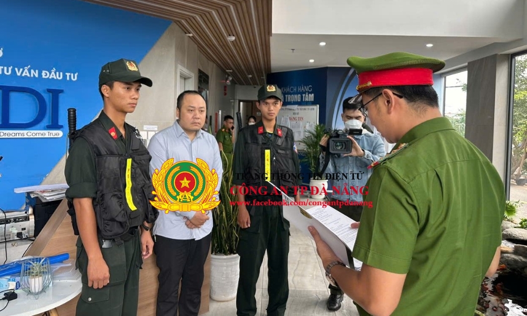 Đối tượng Nguyễn Quang Hoàng - Tổng Giám đốc.