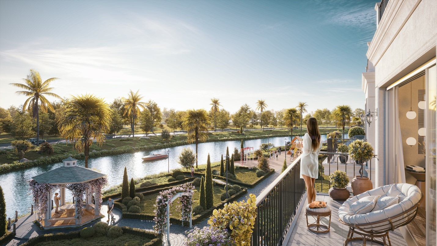 Những ng&ocirc;i nh&agrave; Park Village tựa như những bức &ldquo;họa phẩm&rdquo; ch&acirc;u &Acirc;u đầy quyến rũ của ri&ecirc;ng từng gia chủ.