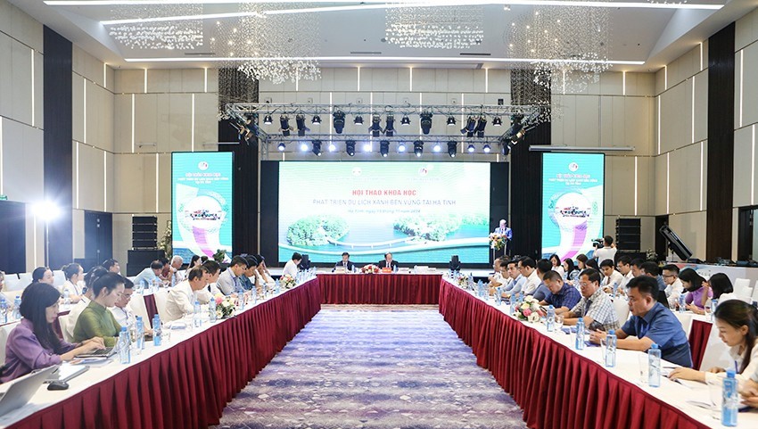 Toàn cảnh hội thảo. Ảnh Báo Hà Tĩnh
