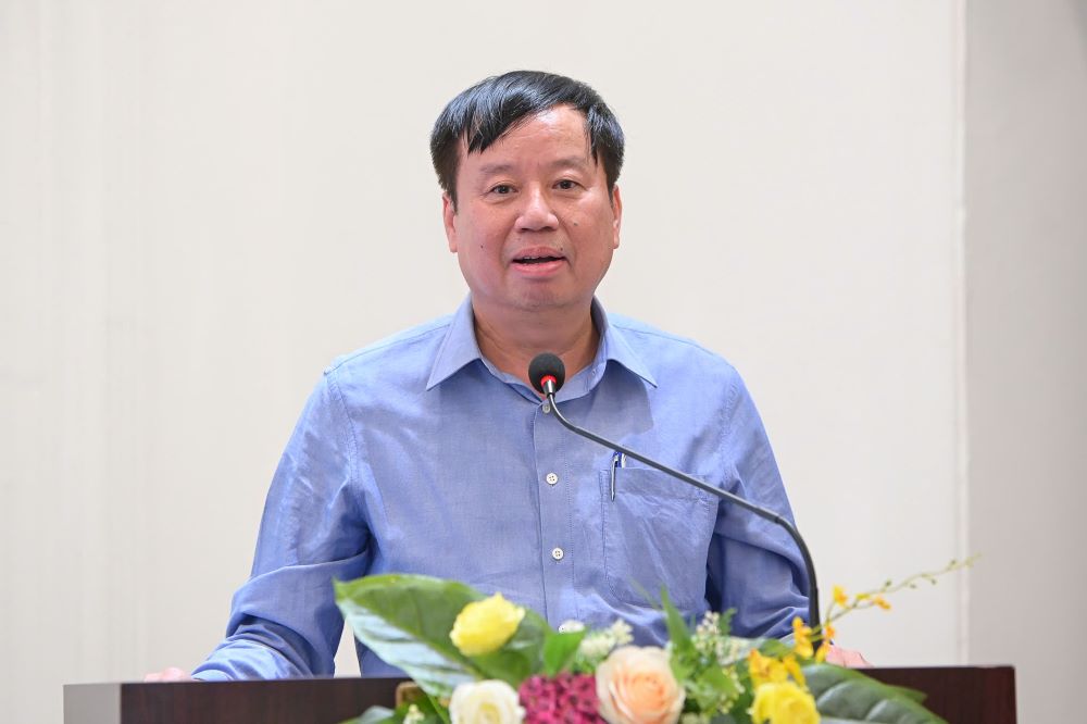 Ông Đỗ Văn Thành, Viện trưởng Viện Quy hoạch Thủy lợi.
