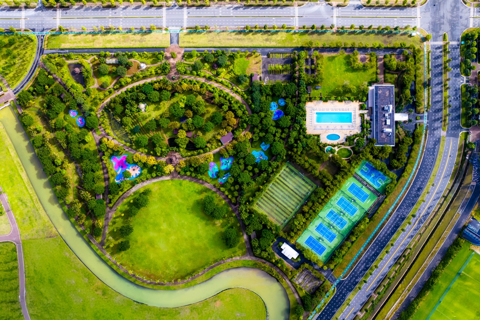 Waterpoint dành hơn 70% quỹ đất để phát triển mảng xanh thực vật, mặt nước và hệ tiện ích.