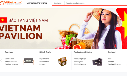 Giới thiệu “Gian hàng Quốc gia Việt Nam - Vietnam Pavilion” trên nền tảng thương mại điện tử Alibaba