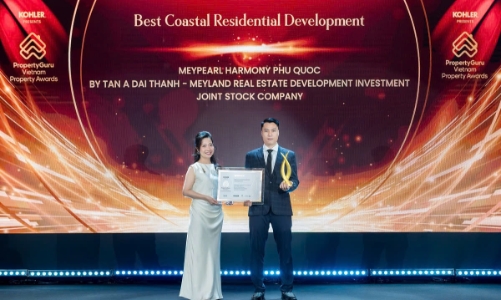 Meypearl Harmony Phú Quốc được vinh danh là “Khu căn hộ ven biển xuất sắc nhất 2024”