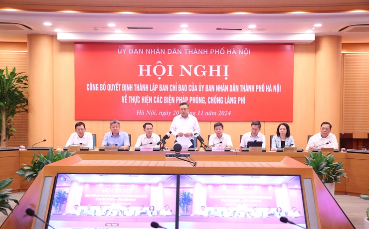 Hà Nội thành lập Ban chỉ đạo chống lãng phí 