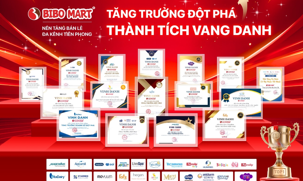 “Cơn mưa” danh hiệu này là minh chứng cho tầm nhìn tiên phong và chiến lược phát triển đúng đắn của Bibo Mart.