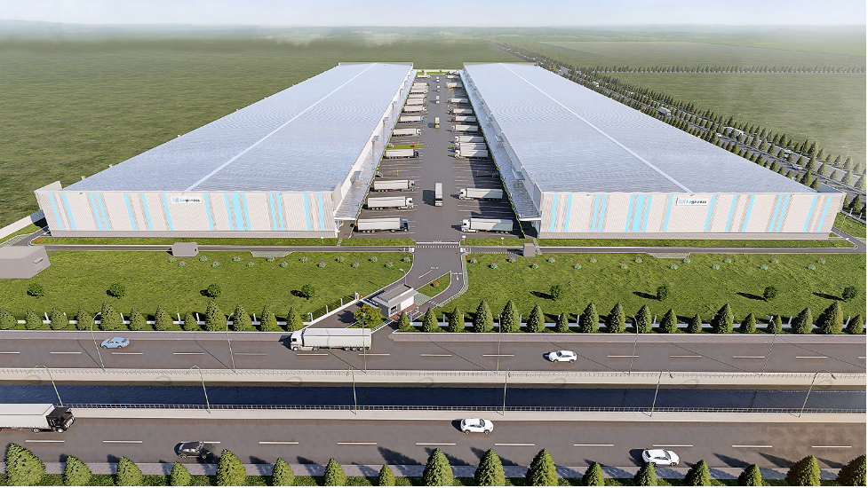 Logicross Hai Phong is designed with advanced infrastructure, meeting international standards.