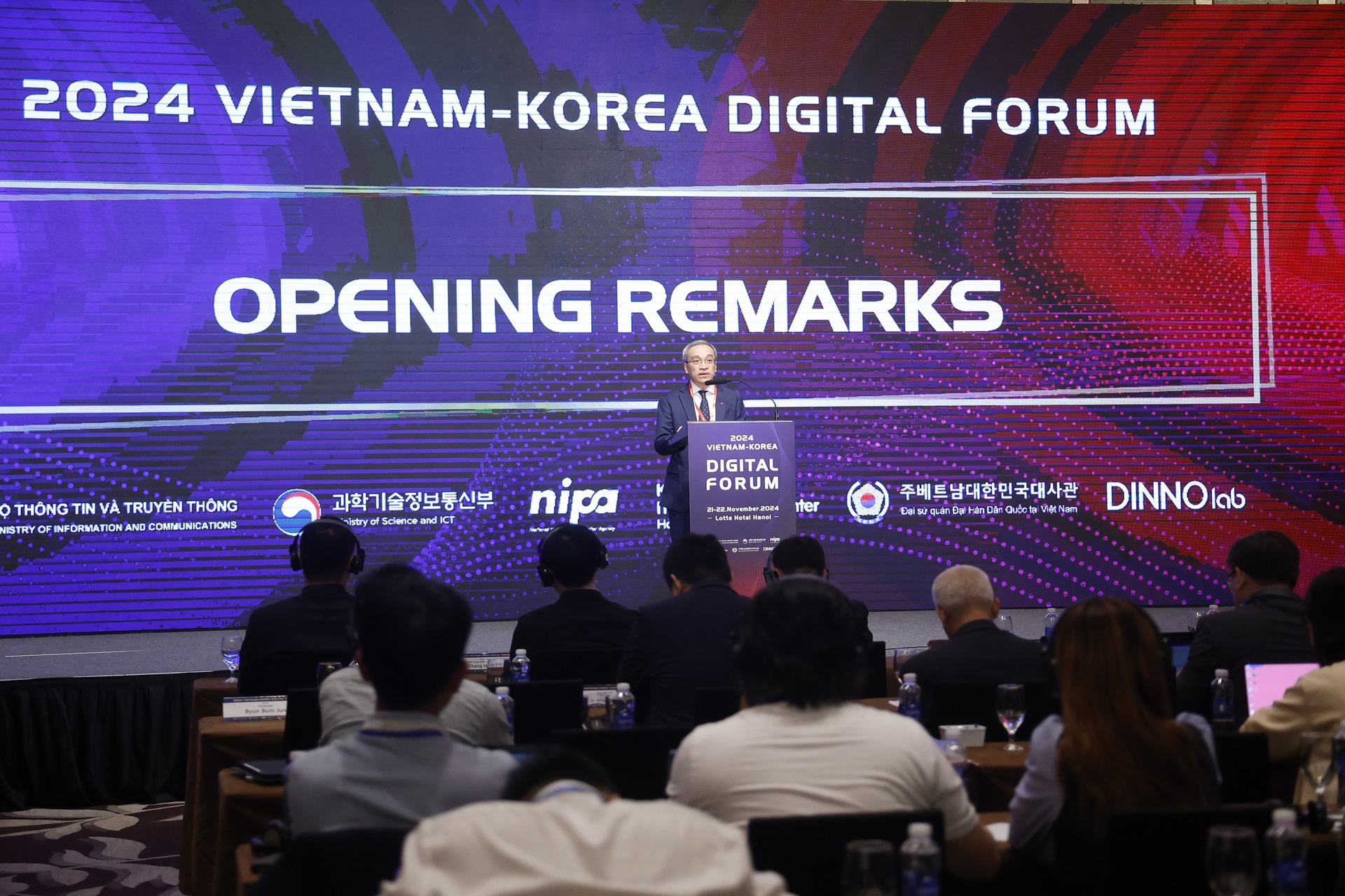 Thứ trưởng Phan T&acirc;m cho biết H&agrave;n Quốc l&agrave; quốc gia h&agrave;ng đầu trong lĩnh vực c&ocirc;ng nghệ số, l&agrave; đối t&aacute;c quan trọng của Việt Nam.