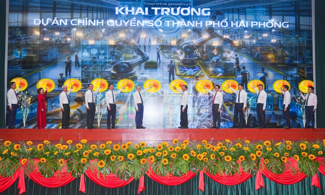 Lễ ra mắt Dự án Chính quyền số thành phố Hải Phòng 