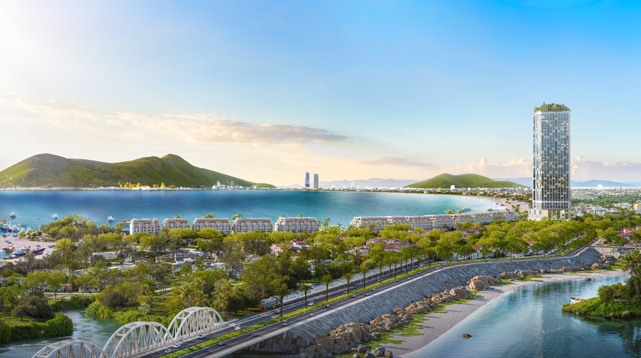 Nam Ô Discovery là dự án căn hộ mặt biển hiếm hoi tại Đà Nẵng có pháp lý lâu dài, vừa có thể đầu tư căn hộ vừa để ở, nghỉ dưỡng hoặc cho thuê lâu dài. Ảnh: Chủ đầu tư cung cấp.