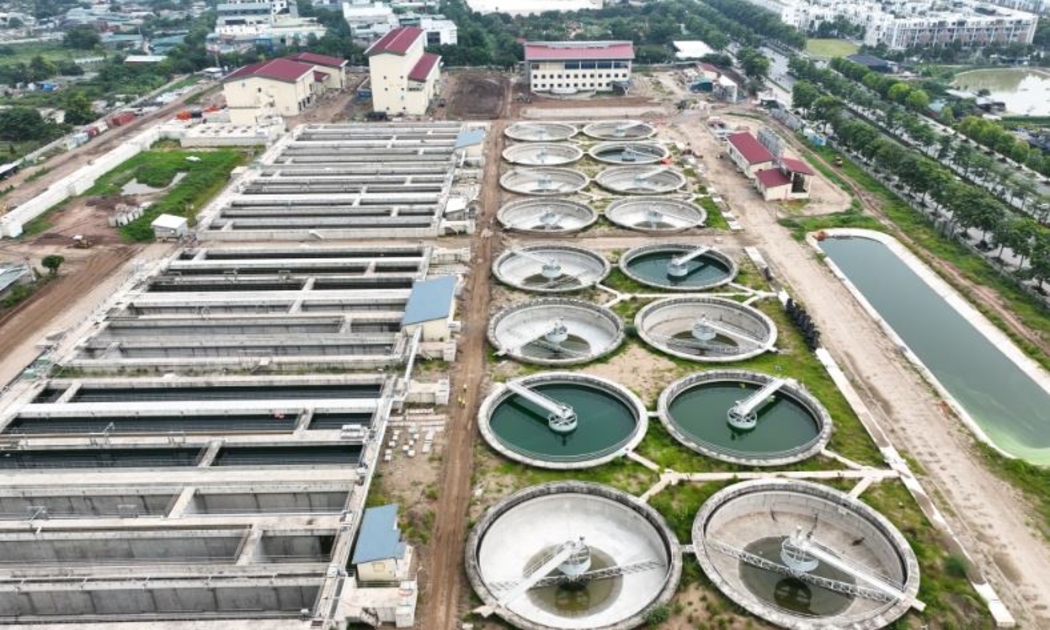 Nhà máy xử lý nước thải Yên Xá dự kiến sẽ được vận hành thử nghiệm vào đầu tháng 12 tới. 