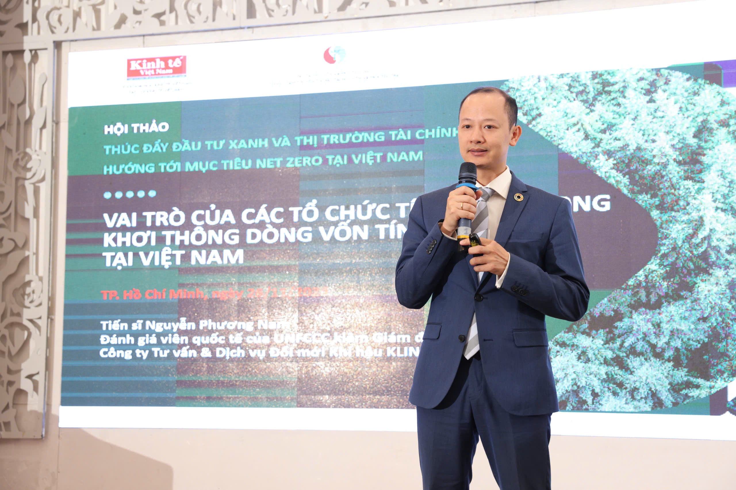 TS. Nguyễn Phương Nam, Tổng giám đốc công ty tư vấn và dịch vụ đổi mới khí hậu KLINOVA​.