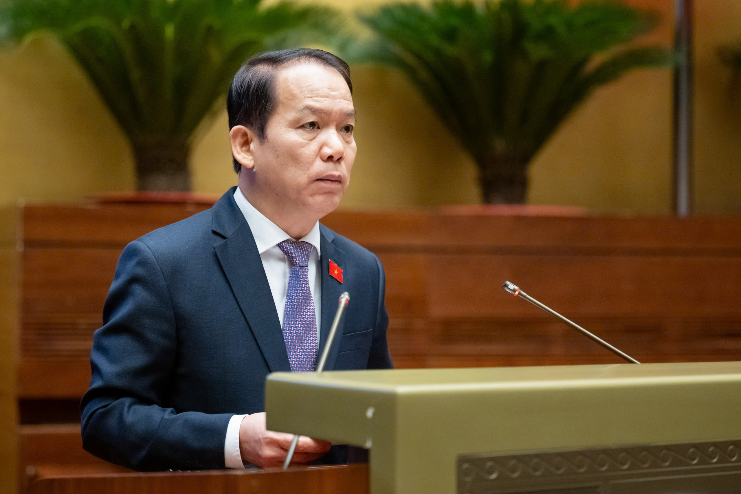 Chủ nhiệm Ủy ban Pháp luật của Quốc hội Hoàng Thanh Tùng. Ảnh: Quochoi.vn