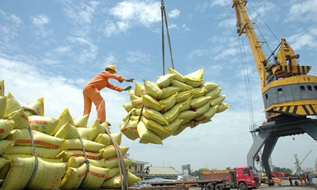 Kim ngạch xuất khẩu gạo đã vượt qua 5 tỷ USD.