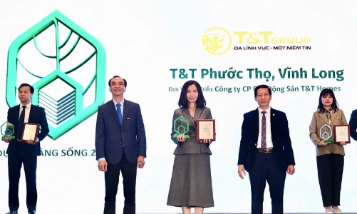 Dự án khu dân cư Phước Thọ của T&T Group được vinh danh “Dự án đáng sống 2024”