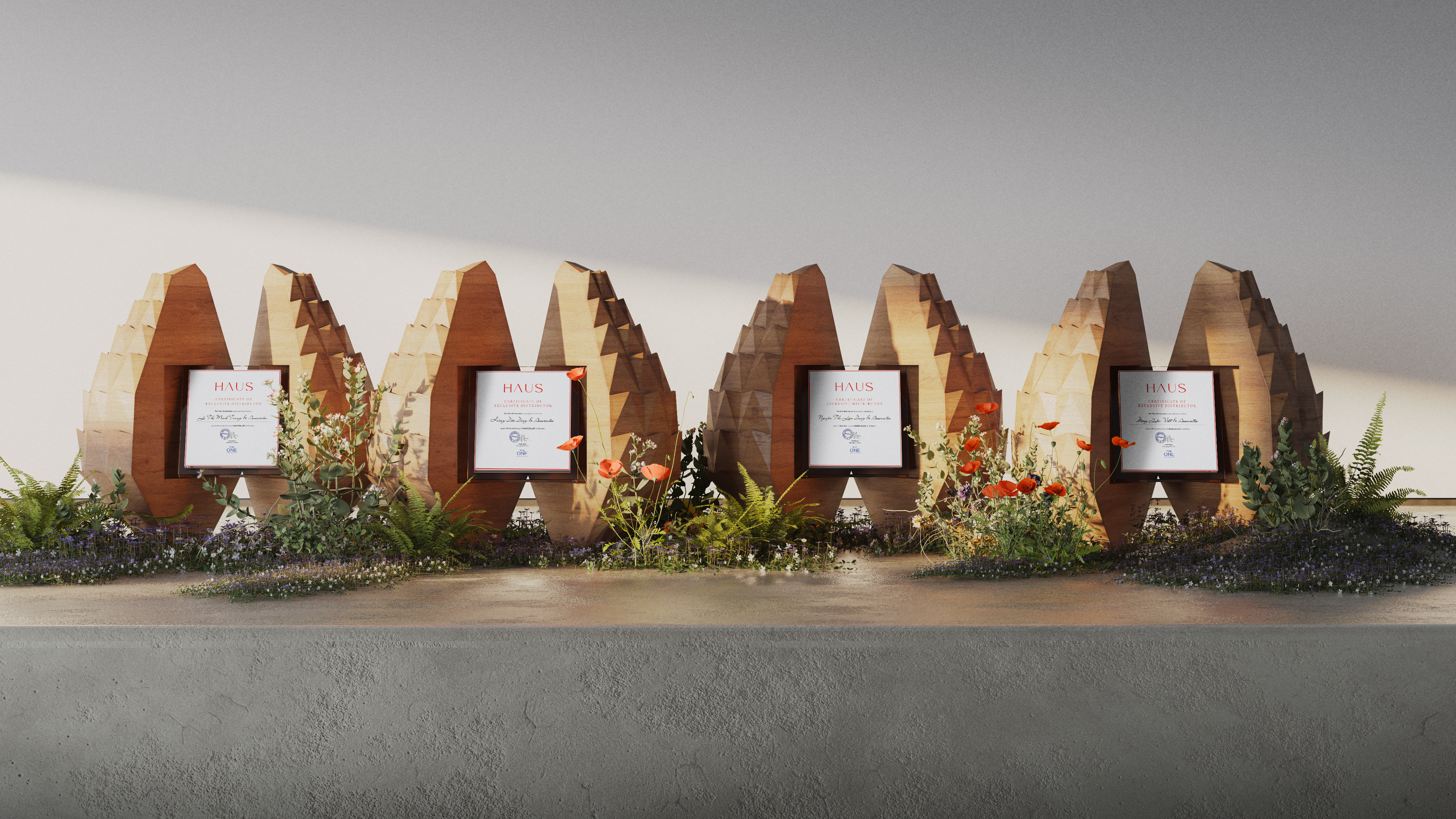 Chứng nhận Nh&agrave; đại diện v&agrave; ph&acirc;n phối độc quyền Haus Da Lat tại Việt Nam.