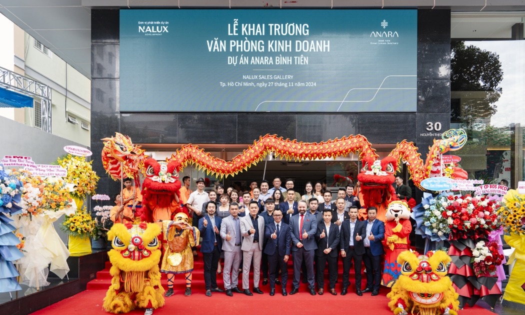 Lễ khai trương Văn phòng Kinh doanh ANARA Bình Tiên.