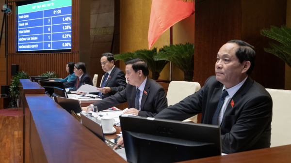 Quốc hội thông qua 1 luật sửa 9 luật: 