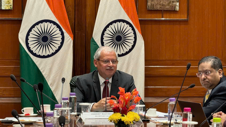 Thứ trưởng Bộ Ngoại giao Ấn Độ phụ trách phương Đông - ông Jaideep Mazumdar - Ảnh: Kiều Oanh.
