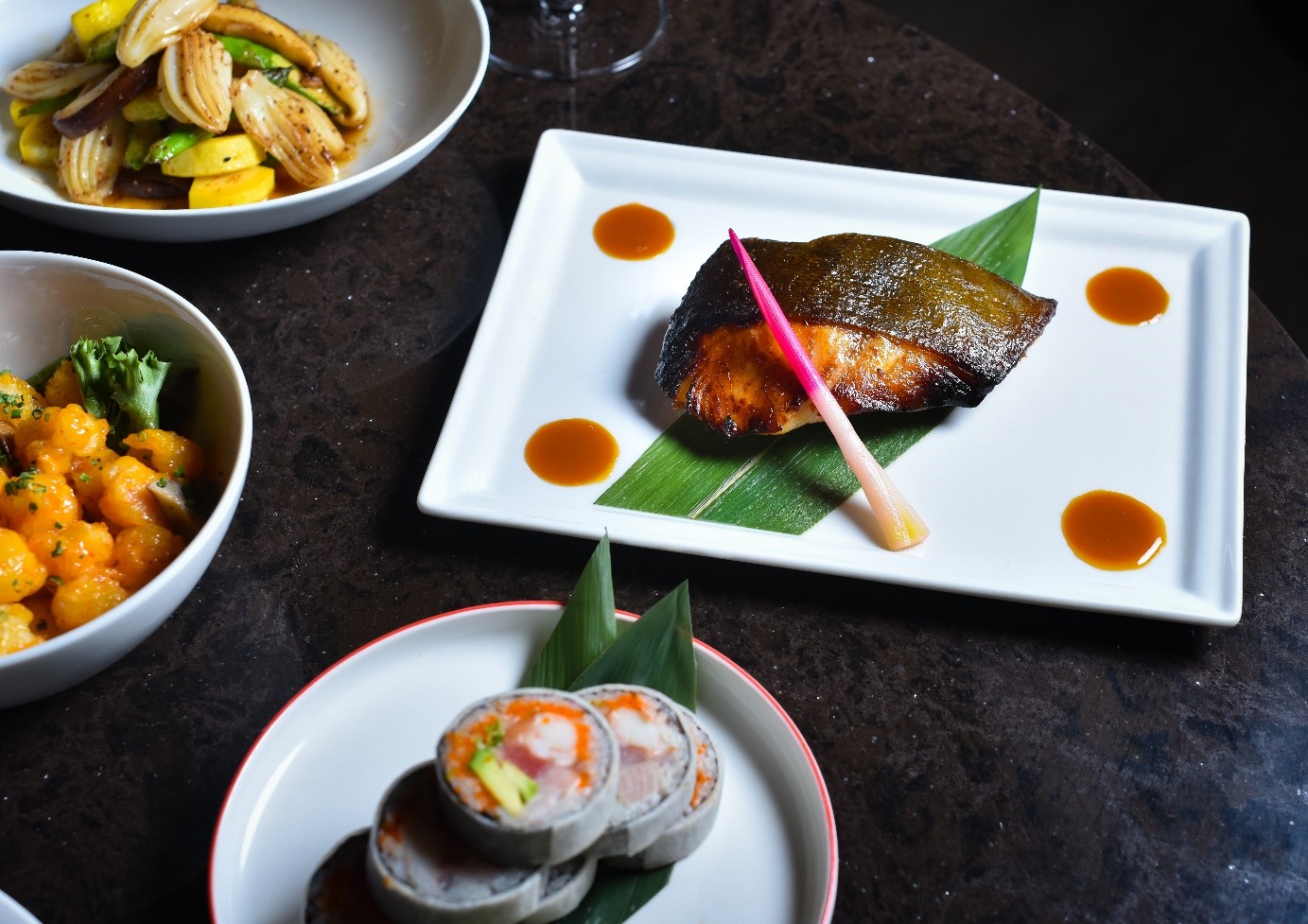 Những món ăn kinh điển của nhà hàng Nobu được phục vụ tại gia cho chủ nhân Nobu Danang.