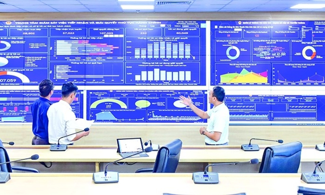 Trung tâm giám sát, điều hành thông minh IOC tỉnh Thanh Hóa
