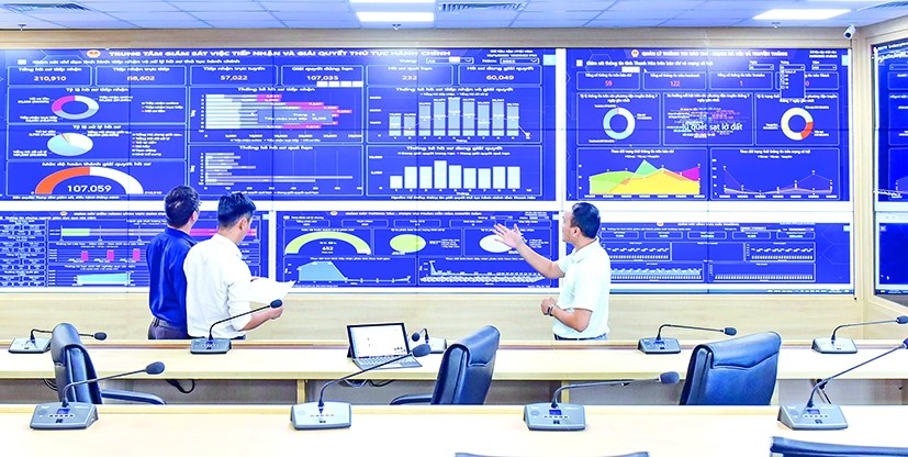 Trung tâm giám sát, điều hành thông minh IOC tỉnh Thanh Hóa