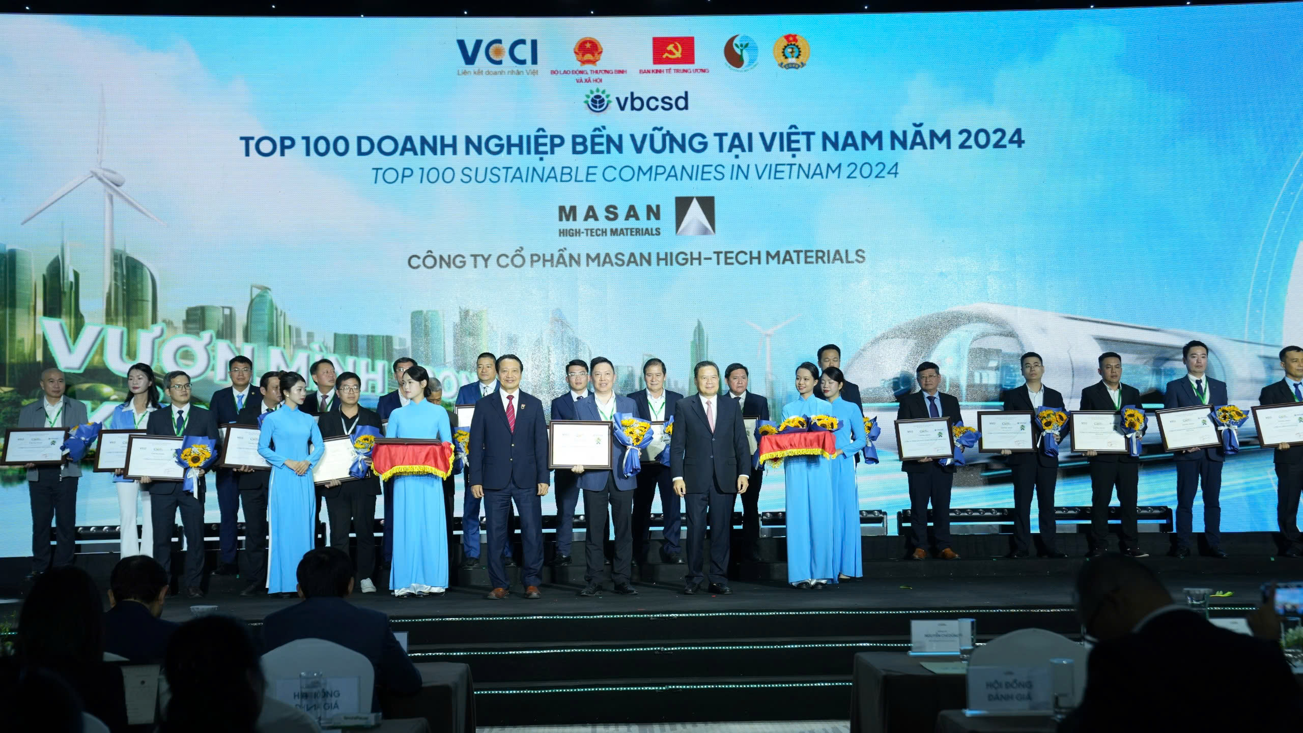 Masan High-Tech Materials 7 năm liên tiếp được công nhận là "Doanh nghiệp Bền vững Việt Nam".