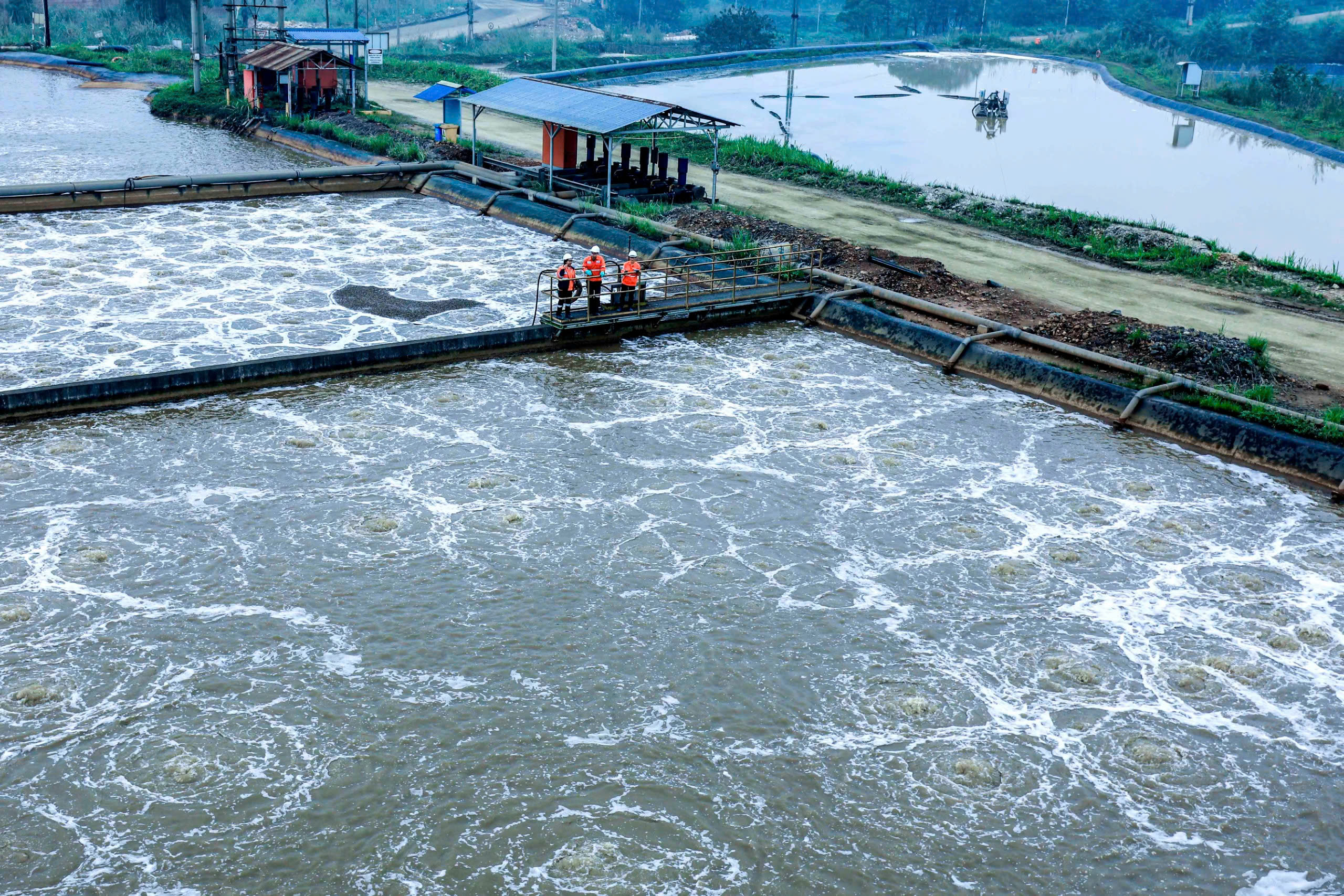 Tại Masan High-Tech Materials 7,8 triệu m3 nước thải được t&aacute;i sử dụng cho sản xuất.