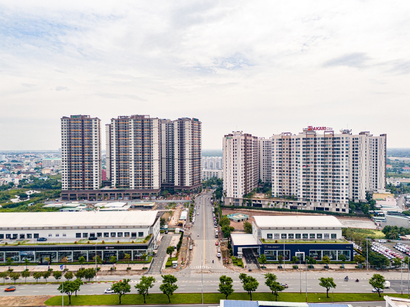 Akari City đã hoàn thiện, đáp ứng nhu cầu mua nhà ở ngay.