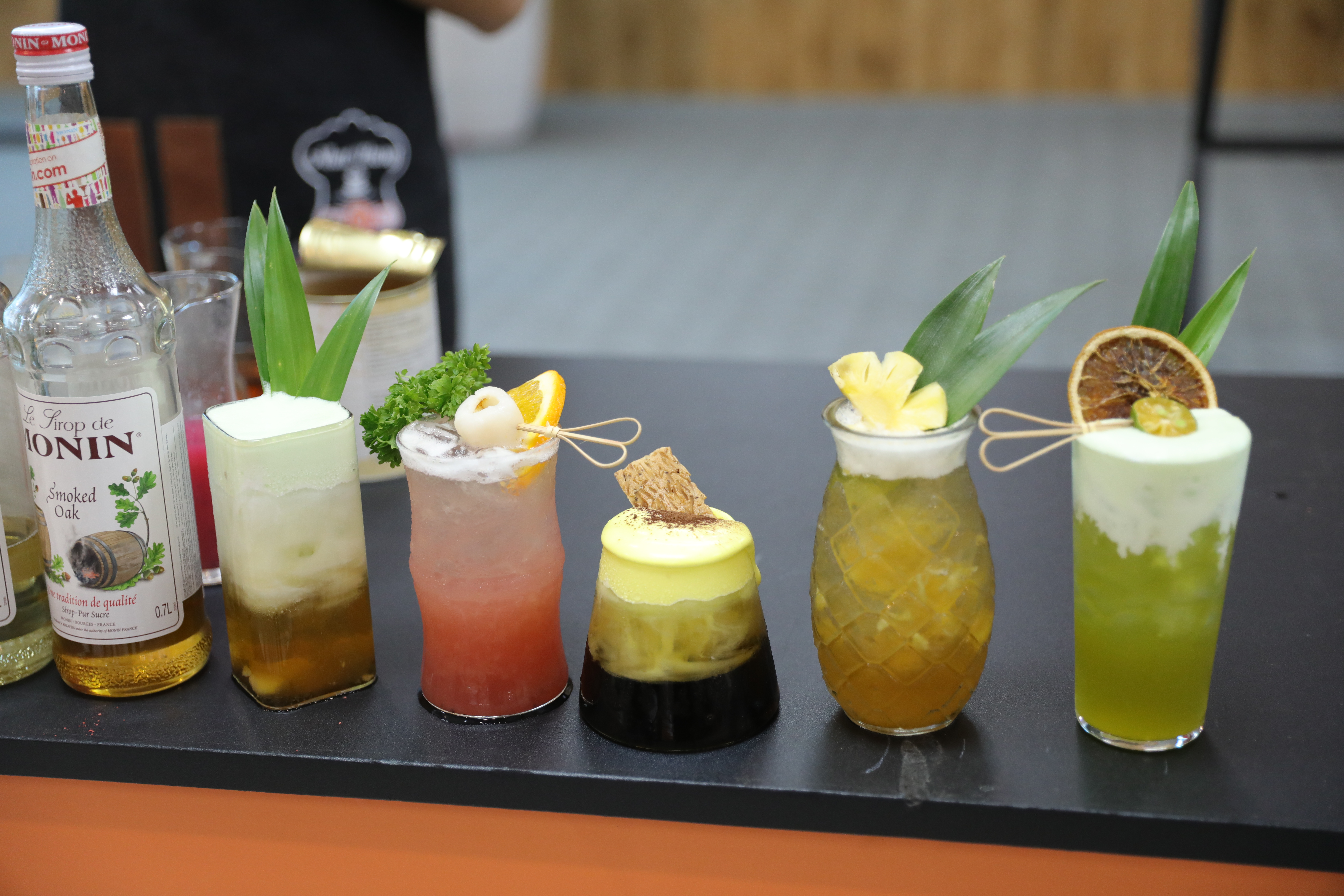 Khả năng chống kết tủa kem pha chế Nhất Hương đảm bảo độ ổn định ngay cả khi kết hợp với các nguyên liệu khó chiều. Ảnh: Nhất Hương