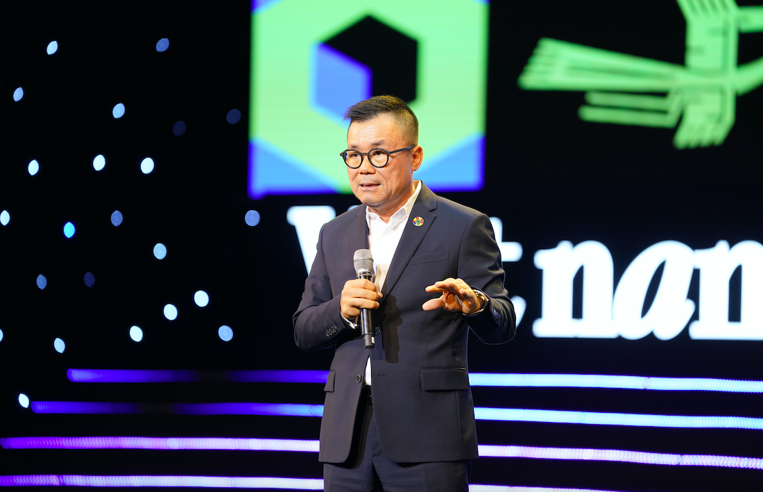 Ông Nguyễn Duy Hưng, Chủ tịch Hội đồng Quản trị của Công ty Cổ phần Chứng khoán SSI chia sẻ tại sự kiện.