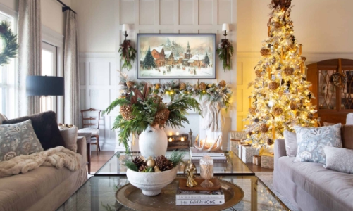 Xu hướng trang trí nội thất mùa Giáng sinh và năm mới 2025