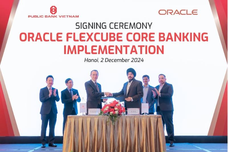 Public Bank Vietnam adopts Oracle FLEXCUBE Core Banking solution
