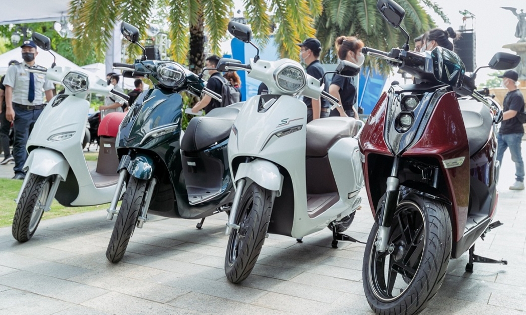 Phát triển thị trường xe máy điện là một trong những giải pháp giảm phát thải cho lĩnh vực giao thông.