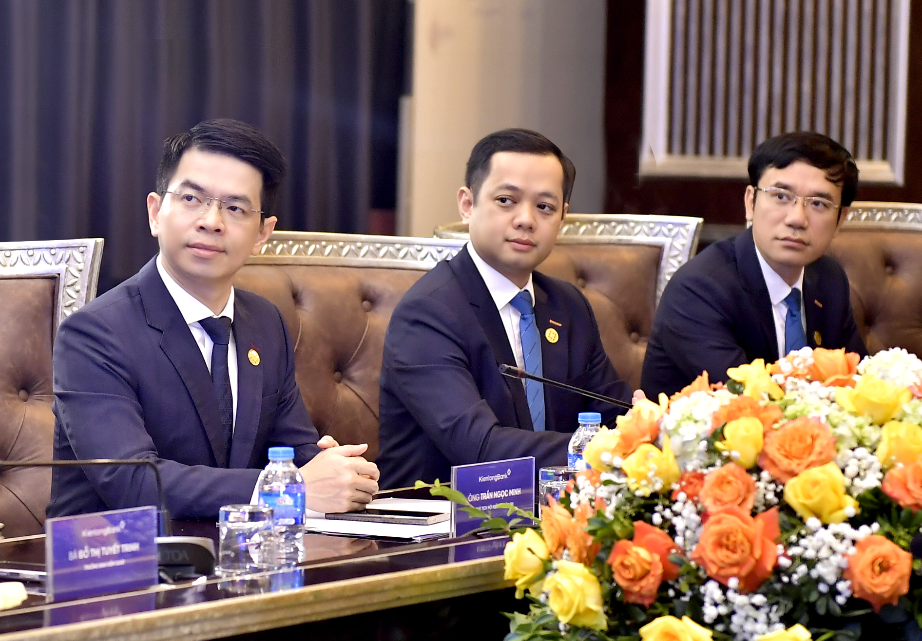 Ba vị lãnh đạo chủ chốt cùng mang tên “Minh” đã đồng hành, chung tay, nỗ lực tạo nên cuộc cách mạng về Chuyển đổi số tại KienlongBank.