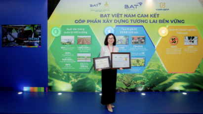 BAT Vietnam recognized among Top 10 sustainable businesses in Vietnam