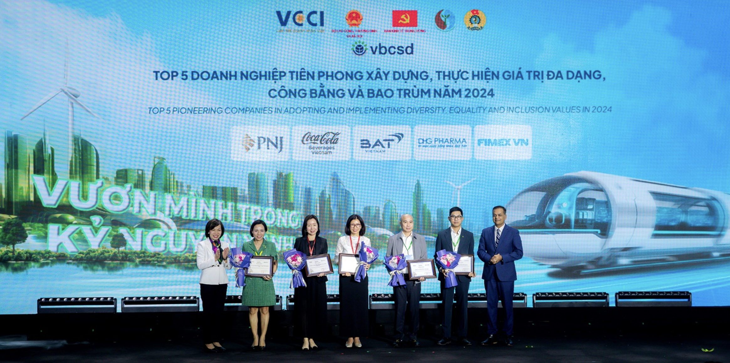 BAT Vietnam was also placed in the Top 5 Pioneering Companies in Adopting and Implementing Diversity, Equality and Inclusion Values.